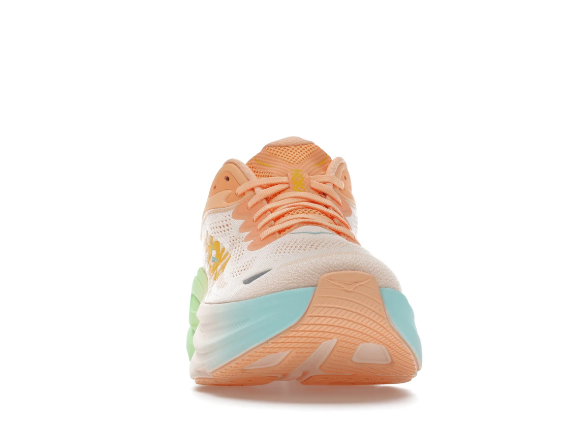 Hoka One One Bondi 9 Frost Pale Tangerine