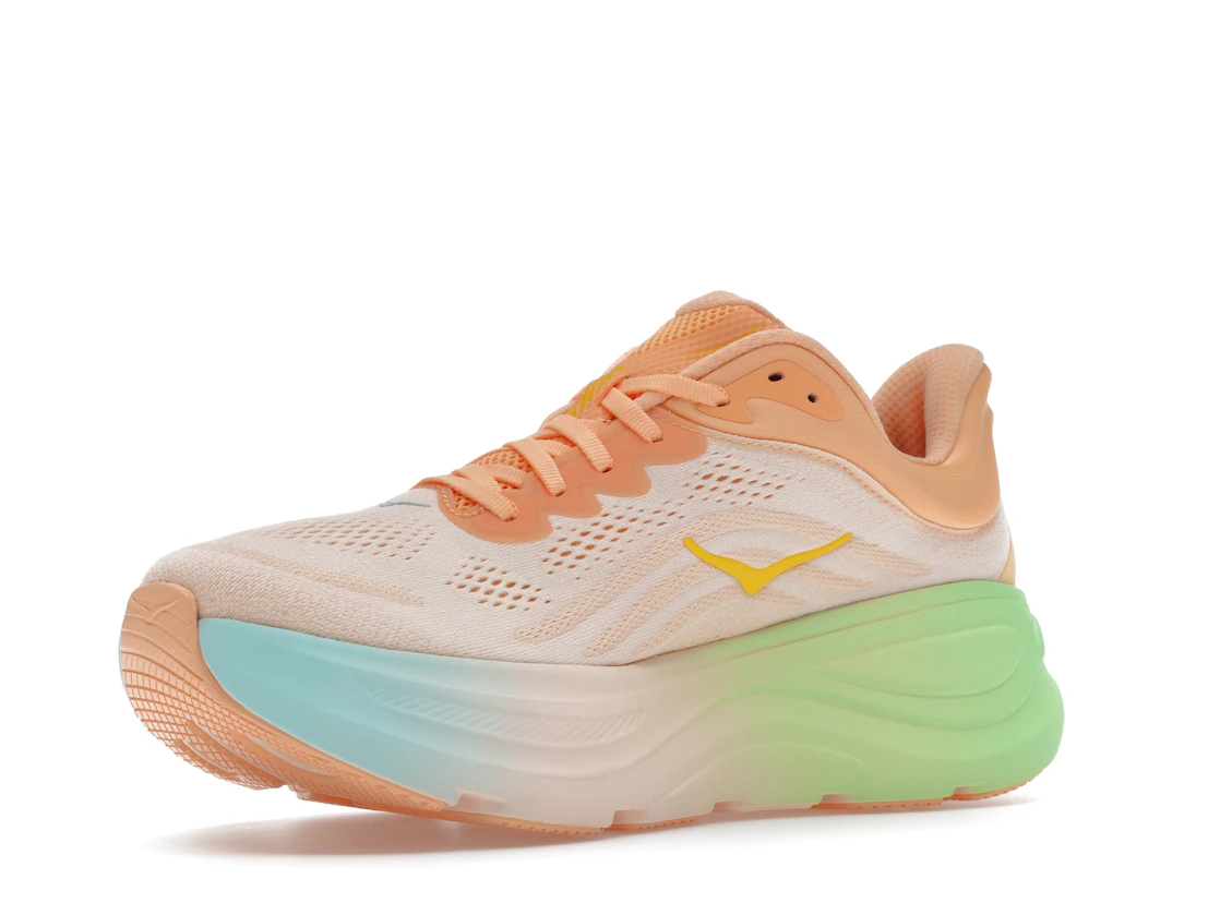 Hoka One One Bondi 9 Frost Pale Tangerine