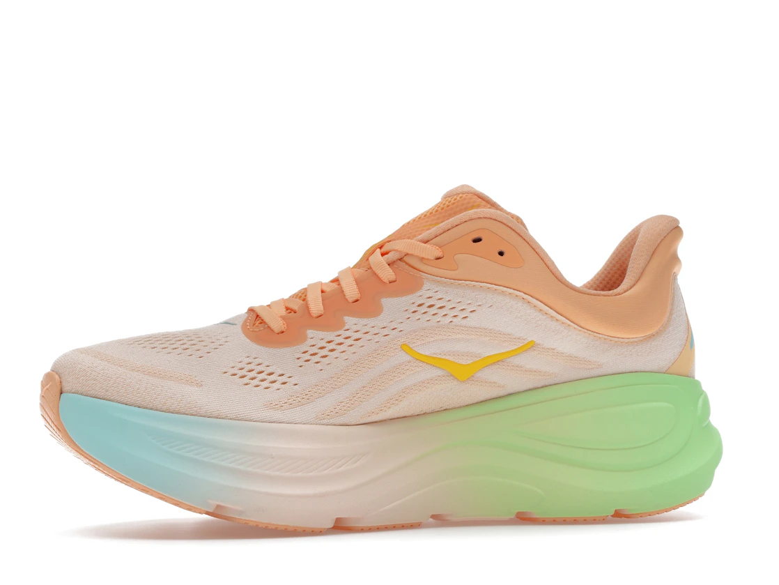 Hoka One One Bondi 9 Frost Pale Tangerine