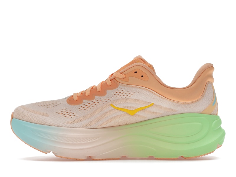 Hoka One One Bondi 9 Frost Pale Tangerine