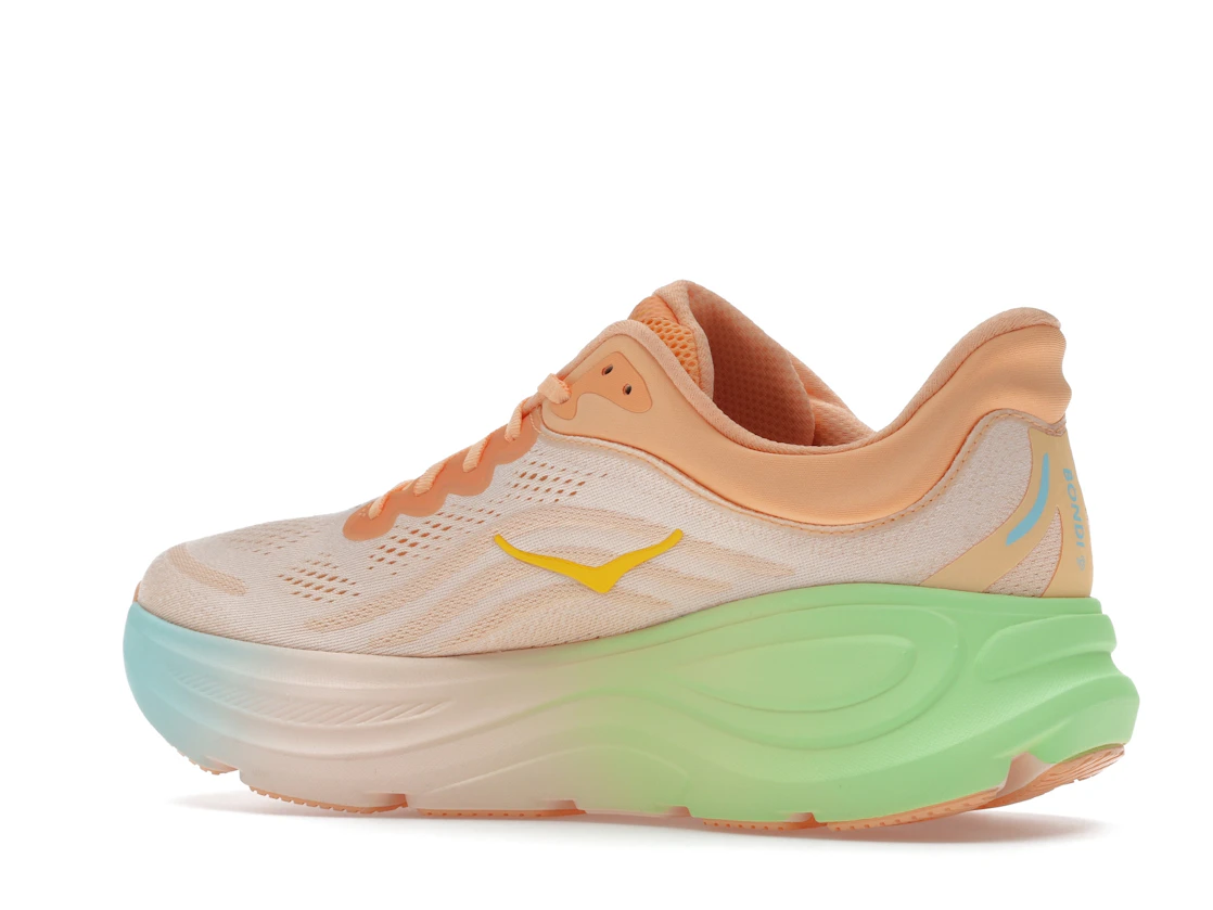 Hoka One One Bondi 9 Frost Pale Tangerine