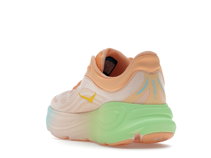 Hoka One One Bondi 9 Frost Pale Tangerine