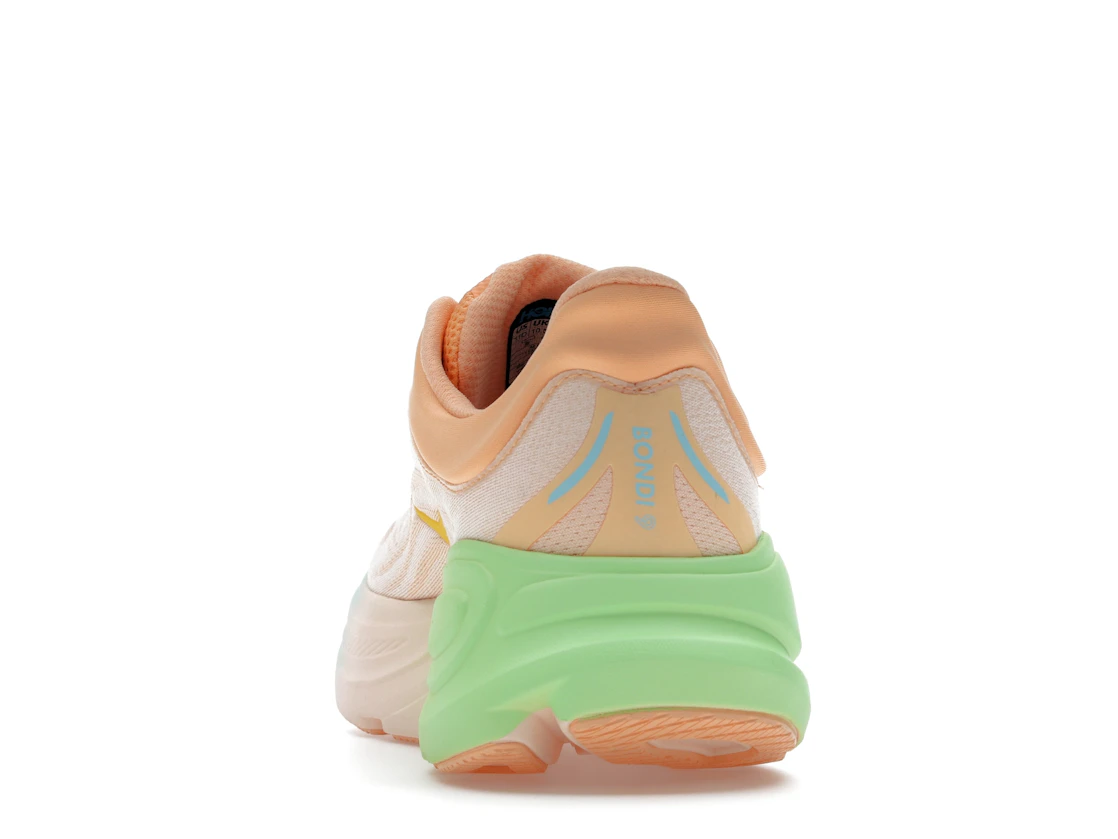 Hoka One One Bondi 9 Frost Pale Tangerine