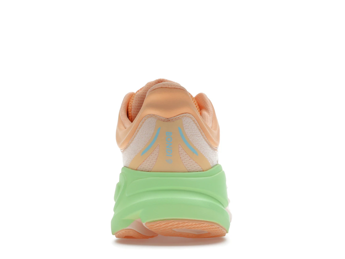 Hoka One One Bondi 9 Frost Pale Tangerine