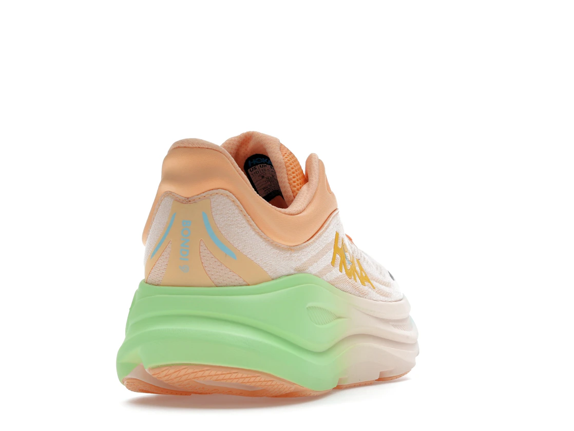 Hoka One One Bondi 9 Frost Pale Tangerine