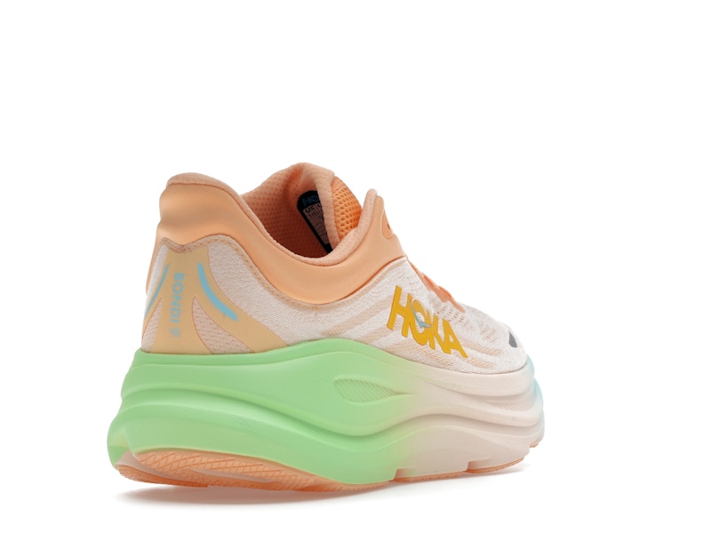 Hoka One One Bondi 9 Frost Pale Tangerine