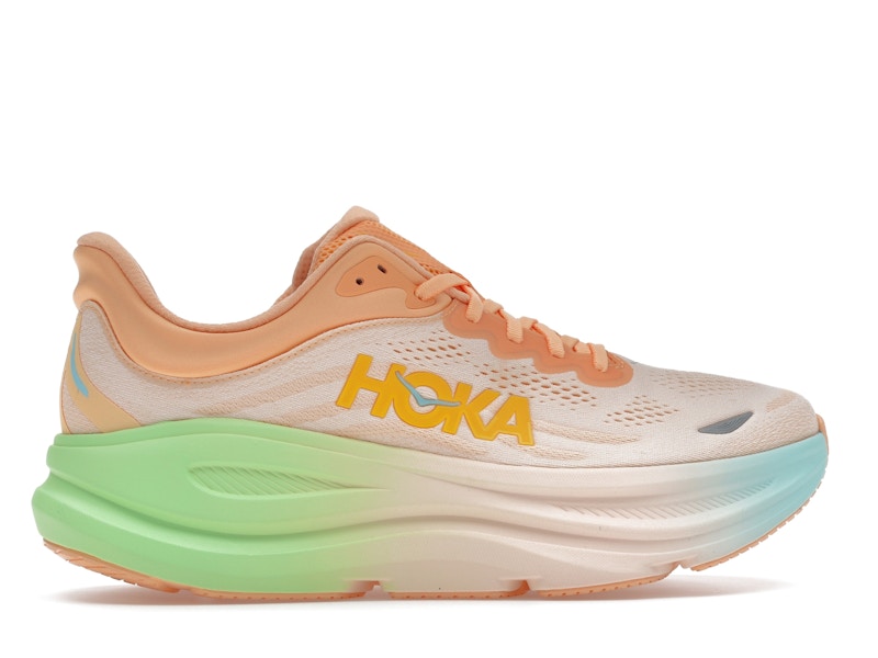 Hoka One One Bondi 9 Frost Pale Tangerine