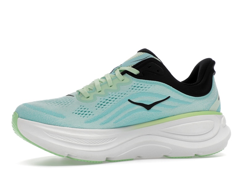 Hoka One One Bondi 9 Luna Moth Blue Spark