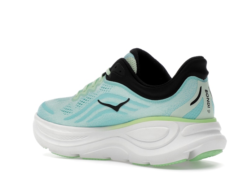Hoka One One Bondi 9 Luna Moth Blue Spark