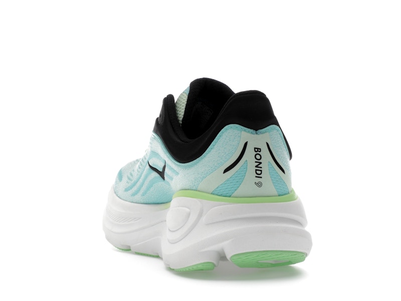 Hoka One One Bondi 9 Luna Moth Blue Spark