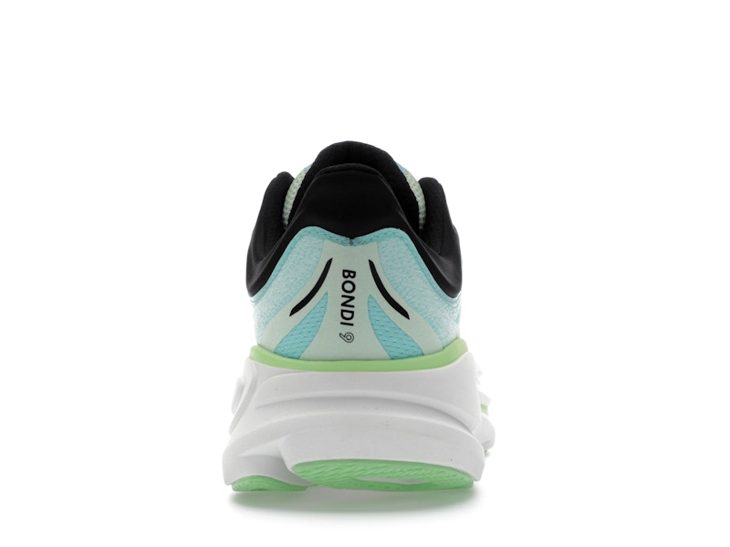 Hoka One One Bondi 9 Luna Moth Blue Spark