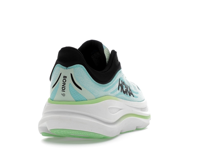 Hoka One One Bondi 9 Luna Moth Blue Spark