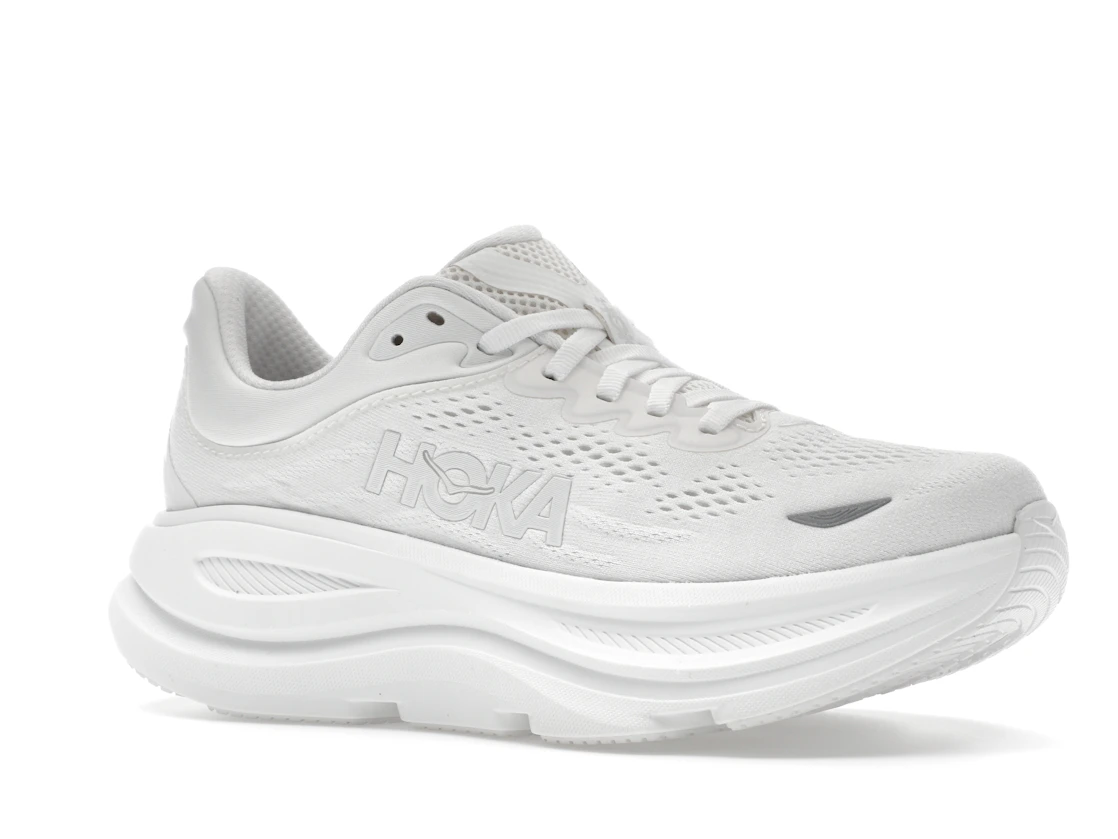 Hoka One One Bondi 9 Triple White (Women's)