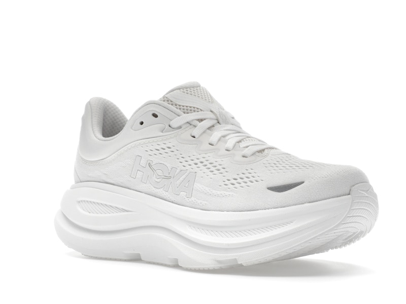 Hoka One One Bondi 9 Triple White (Women's)