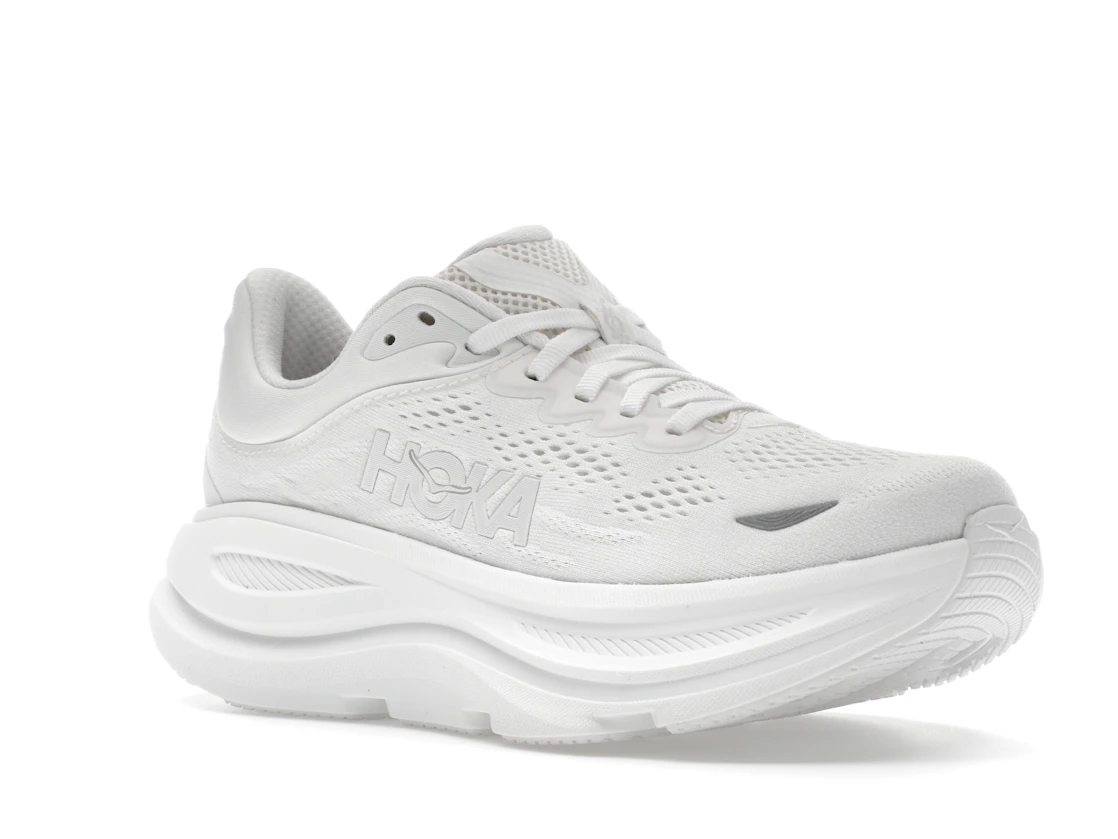 Hoka One One Bondi 9 Triple White (Women's)