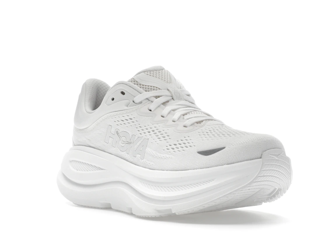 Hoka One One Bondi 9 Triple White (Women's)