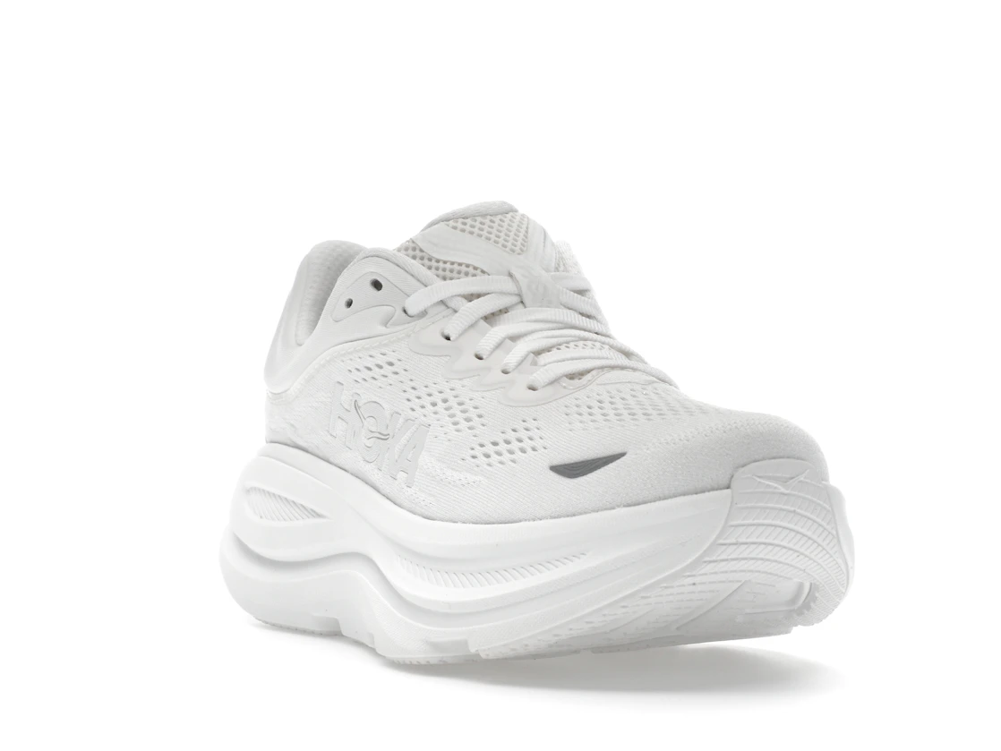 Hoka One One Bondi 9 Triple White (Women's)