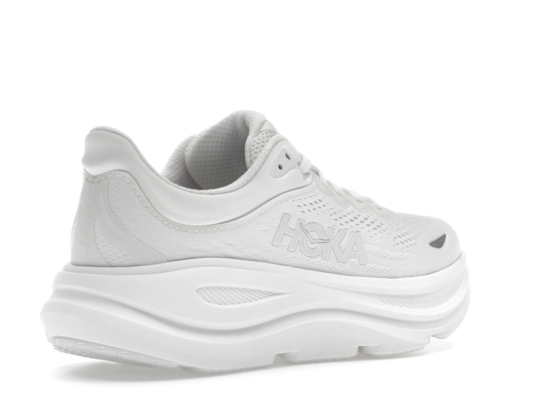 Hoka One One Bondi 9 Triple White (Women's)