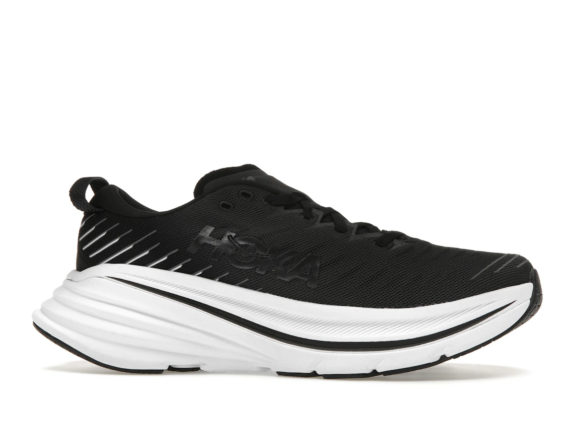 Hoka One One Bondi X Black White