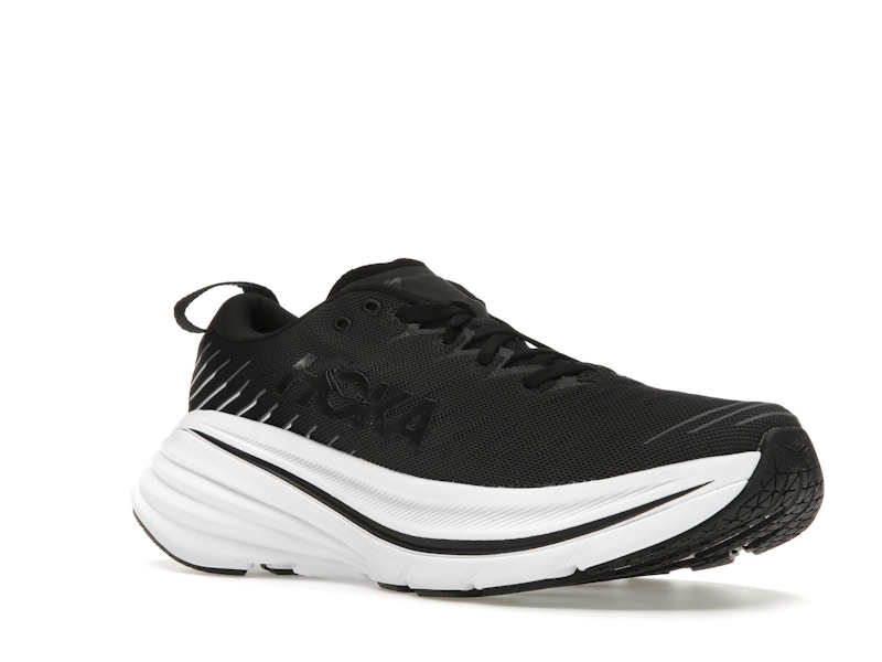 Hoka One One Bondi X Black White