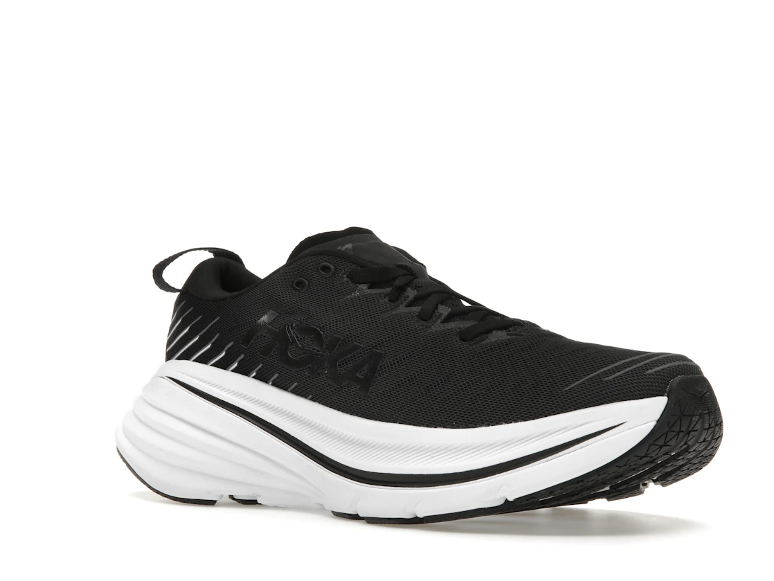 Hoka One One Bondi X Black White