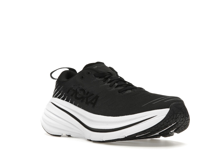 Hoka One One Bondi X Black White