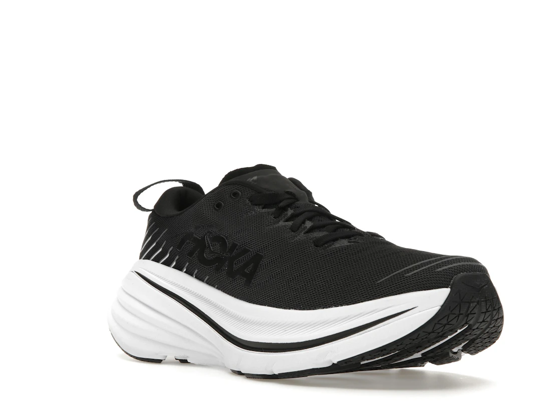 Hoka One One Bondi X Black White