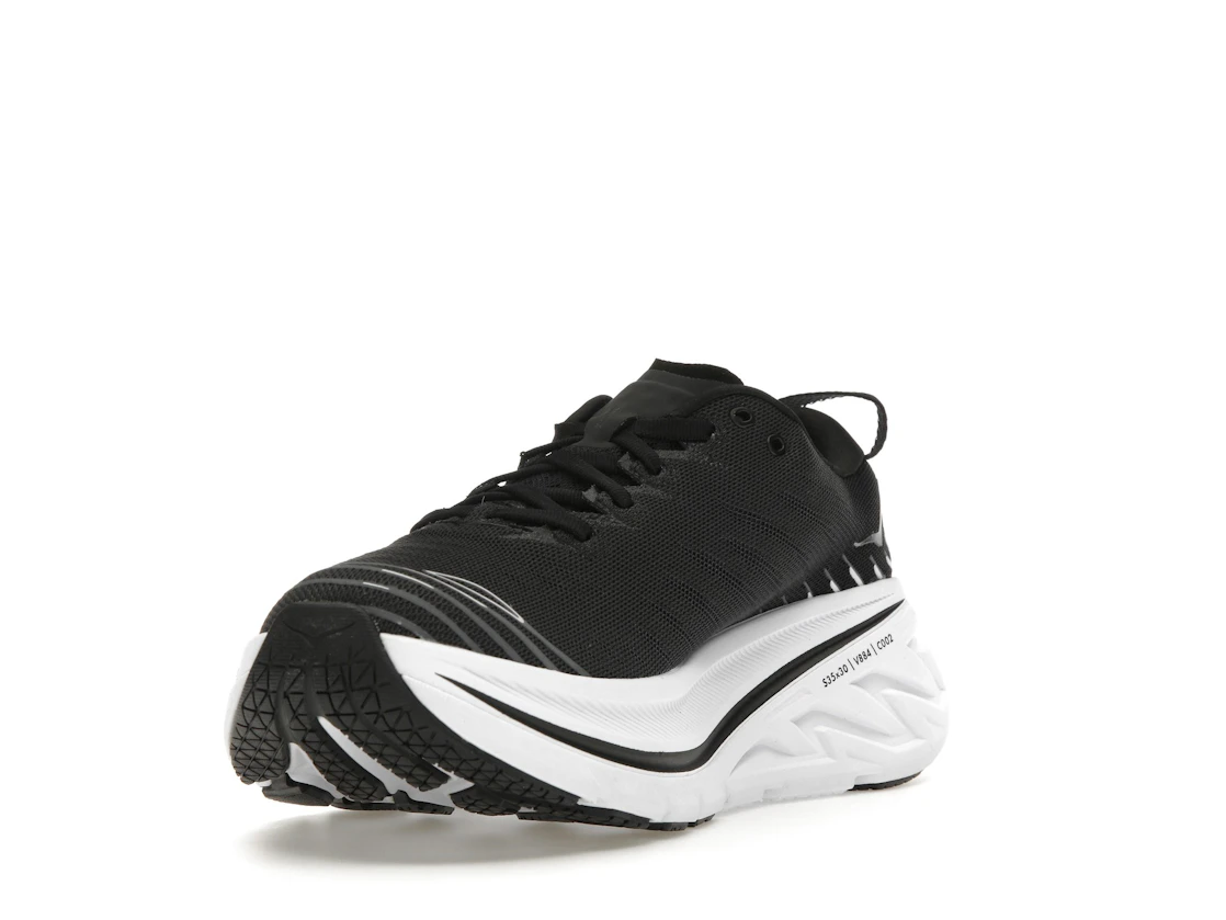 Hoka One One Bondi X Black White