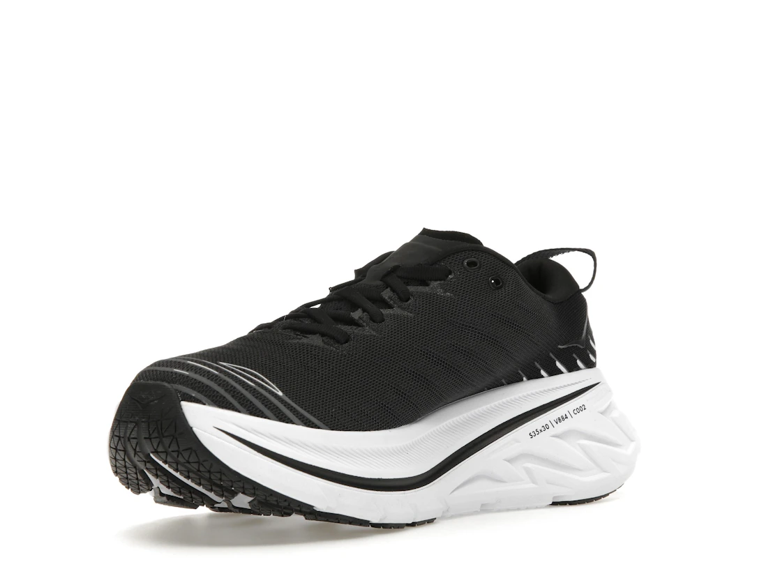 Hoka One One Bondi X Black White