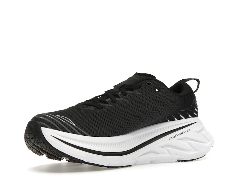 Hoka One One Bondi X Black White