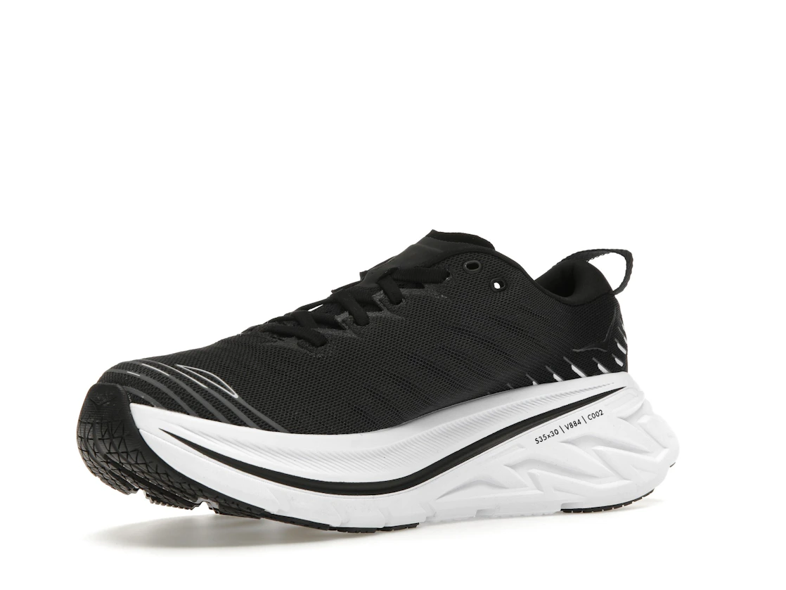 Hoka One One Bondi X Black White