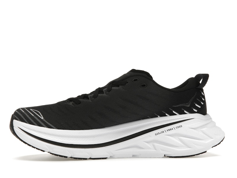 Hoka One One Bondi X Black White