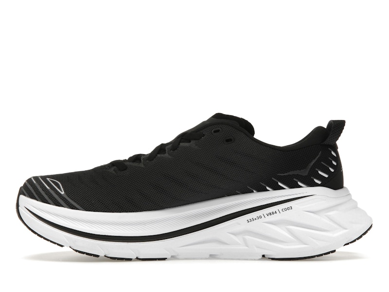 Hoka One One Bondi X Black White