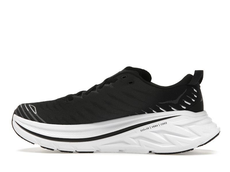 Hoka One One Bondi X Black White
