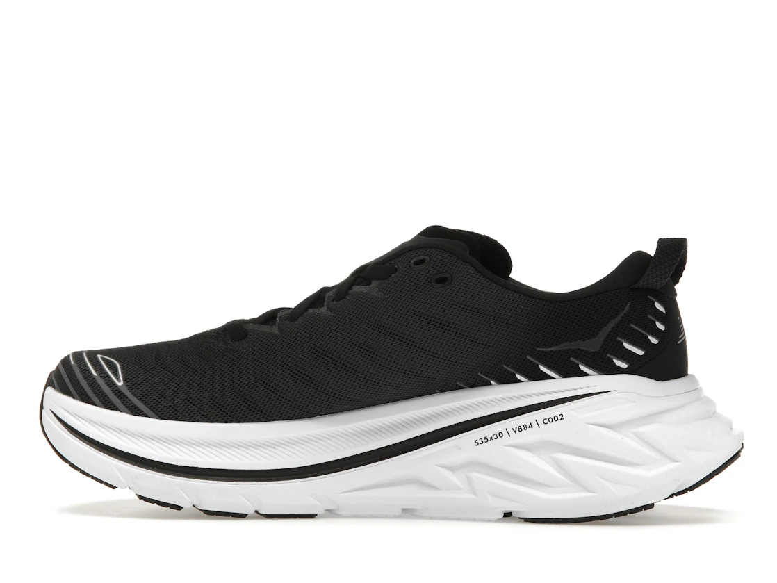 Hoka One One Bondi X Black White