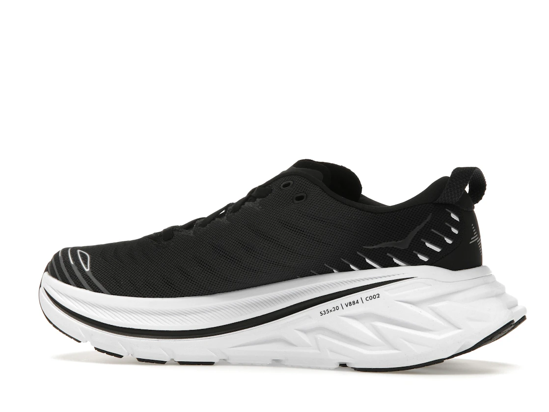 Hoka One One Bondi X Black White