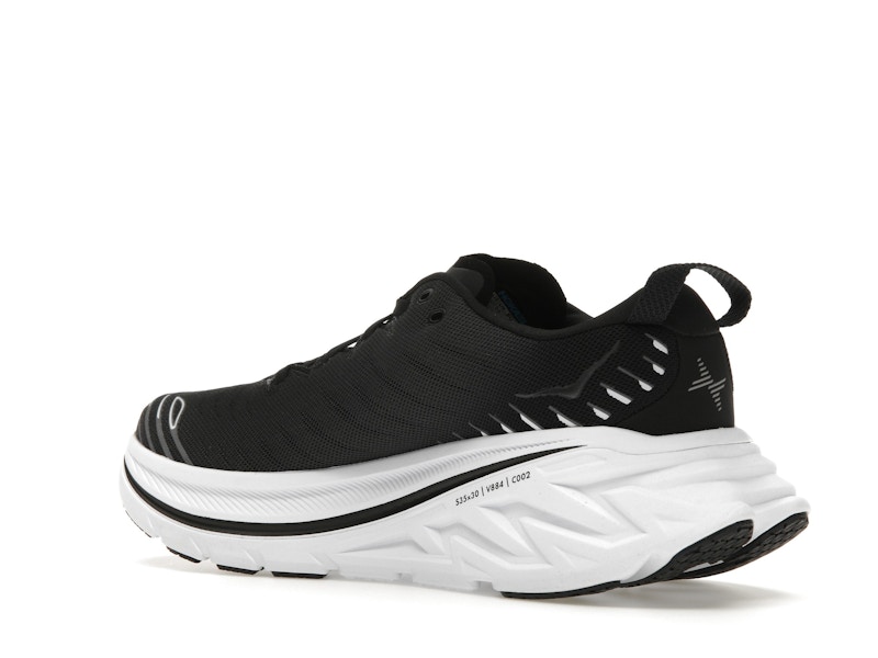 Hoka One One Bondi X Black White