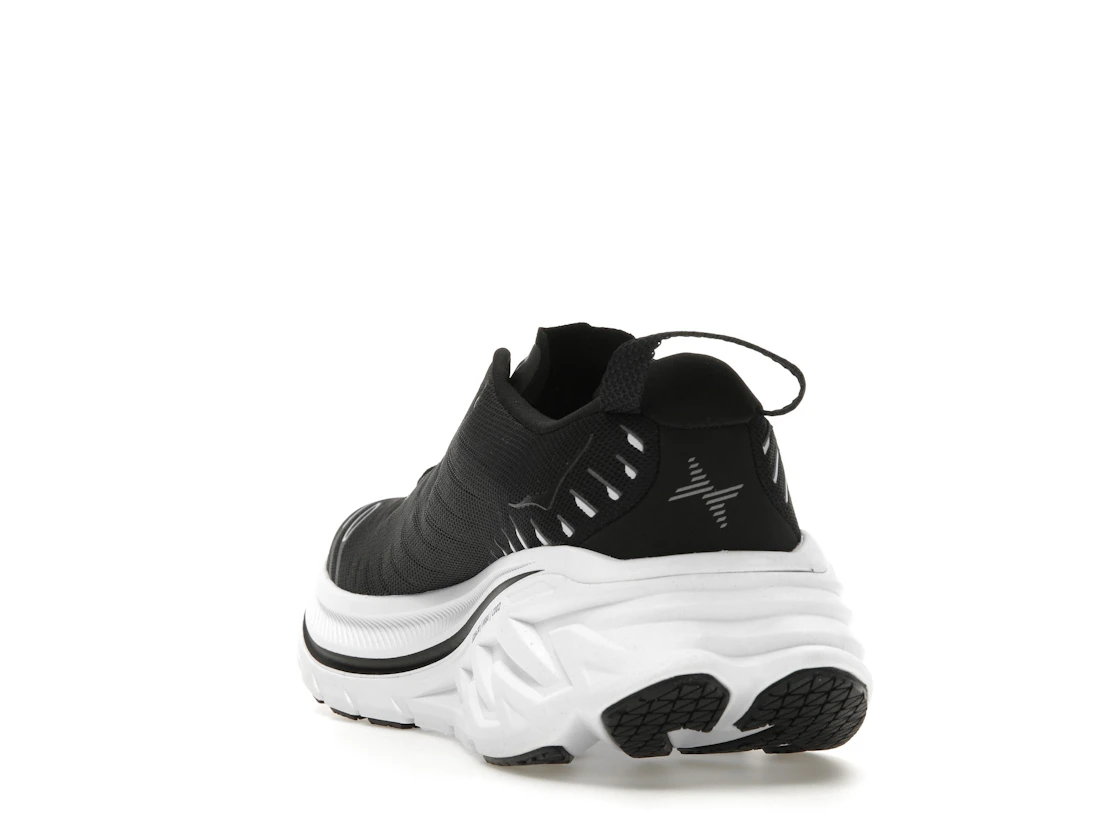 Hoka One One Bondi X Black White