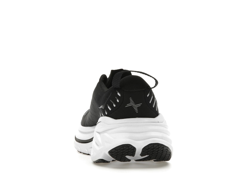 Hoka One One Bondi X Black White