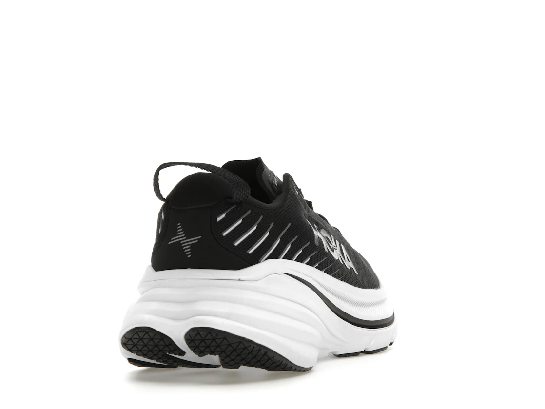 Hoka One One Bondi X Black White