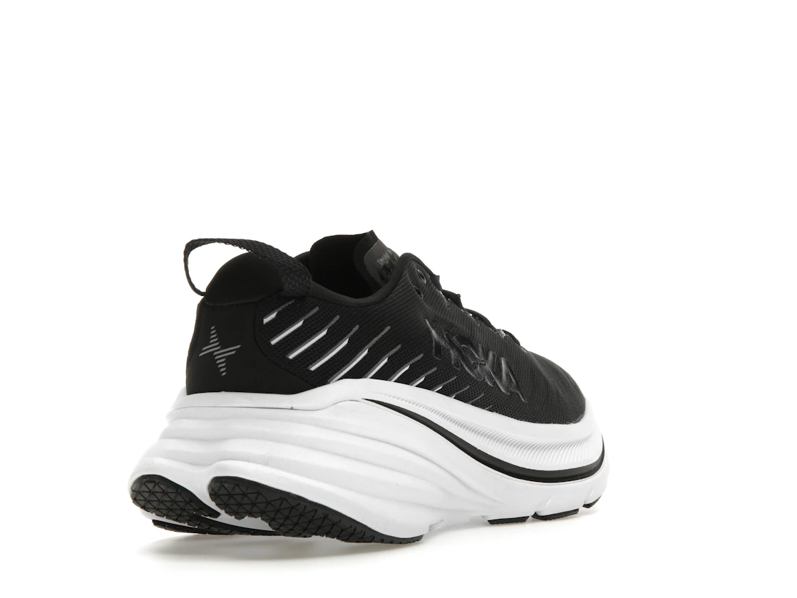 Hoka One One Bondi X Black White