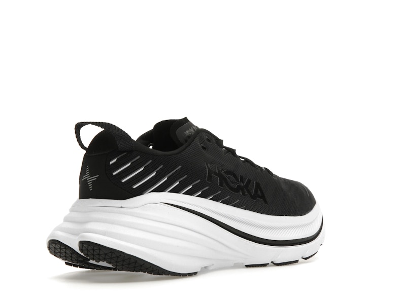 Hoka One One Bondi X Black White