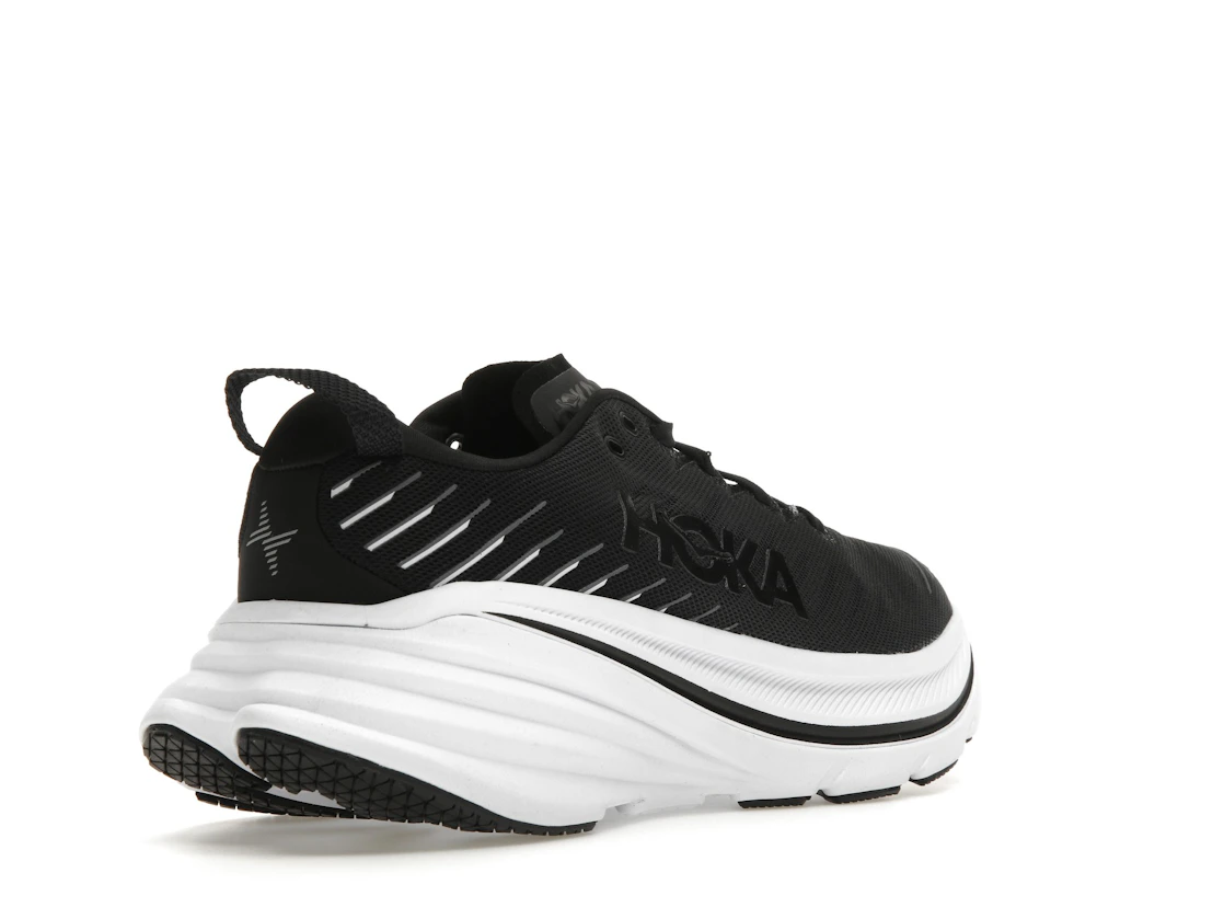 Hoka One One Bondi X Black White