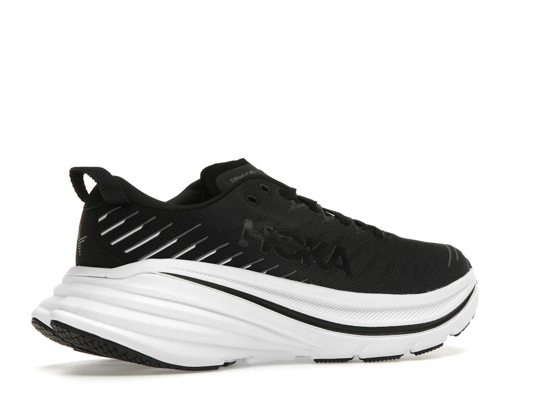 Hoka One One Bondi X Black White