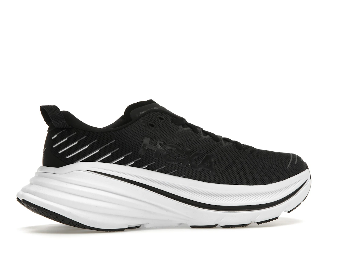 Hoka One One Bondi X Black White