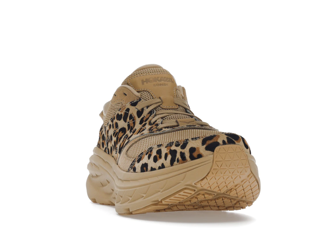 Hoka One One Bondi L Engineered Garments Sand Leopard
