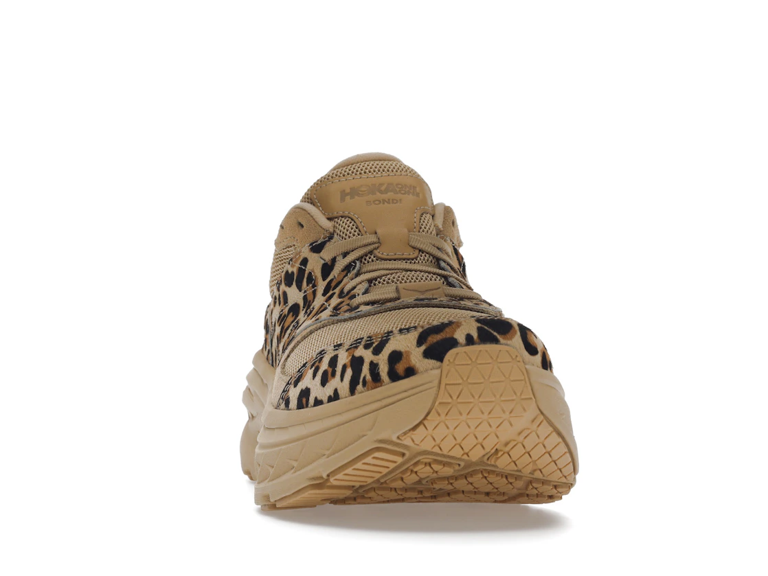 Hoka One One Bondi L Engineered Garments Sand Leopard