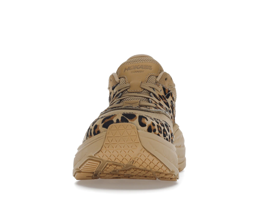 Hoka One One Bondi L Engineered Garments Sand Leopard