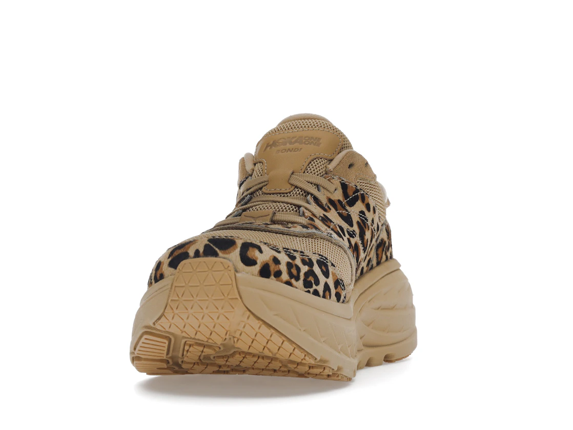 Hoka One One Bondi L Engineered Garments Sand Leopard