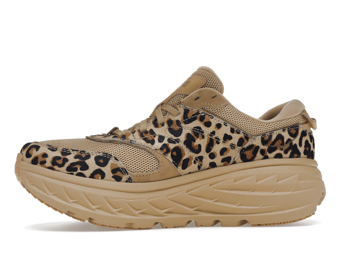 Hoka One One Bondi L Engineered Garments Sand Leopard